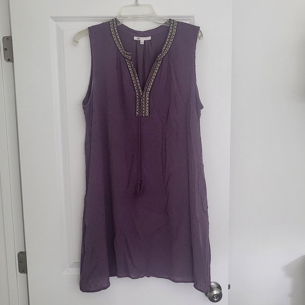 SUPER CUTE PURPLE ALINE DRESS FROM DR2 LARGE
